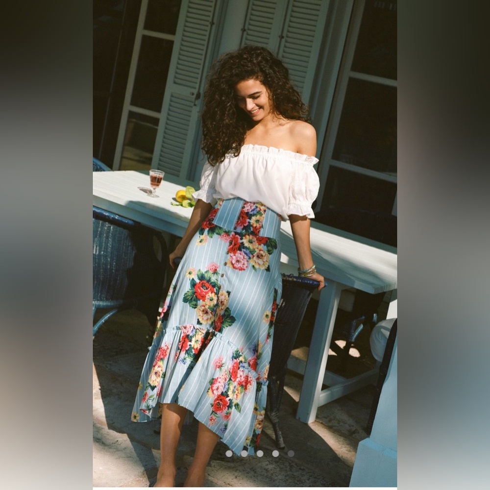 Maeve CLaudette Midi Skirt 12